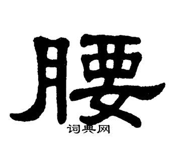 腰的造詞|腰字造詞 / 腰字詞語大全